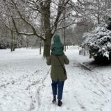 Am Sonntagmorgen (5.1.) gab es in Dortmund den ersten Schnee des Jahres.