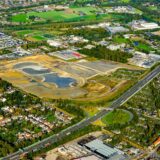 Luftbild vom ehemaligen Trabrennbahn-Areal in Recklinghausen