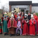 Die Sternsinger und Helfer der St. Franziskus Pfarrei in Gewänden.