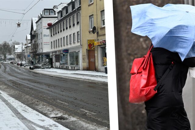 Erst der Schnee am Sonntagmorgen, hier in Ickern, nun die Sturmwarnung: Das Wetter macht in der ersten vollen Januarwoche viel Mühe.
