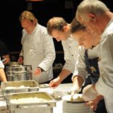 Koch Björn Freitag im Dorstener Sterne-Restaurant Goldener Anker