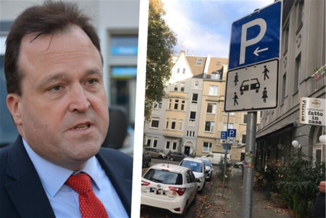 Das Verkehrsschild zum Carsharing im Kreuzviertel.
