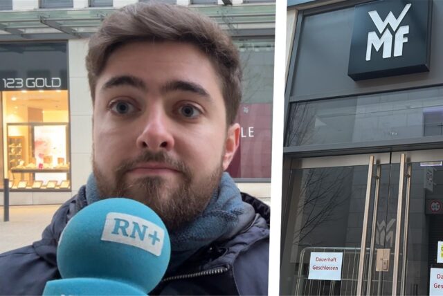 Benedikt Nonninger berichtet von der WMF-Schließung in der Potgasse in Dortmund.