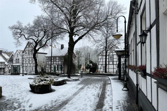 Viel Schnee in Waltrop, wir zeigen die schönsten Bilder