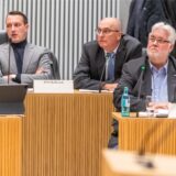 Matthias Helferich (l.) und Peter Bohnhof (M.) sitzen schon seit Jahren gemeinsam im Dortmunder Stadtrat. Ziehen Sie demnächst auch gemeinsam in den Bundestag ein?