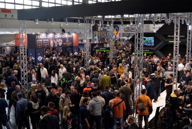 In den Westfalenhallen findet zum 40. Mal die Messe Motorräder Dortmund statt.