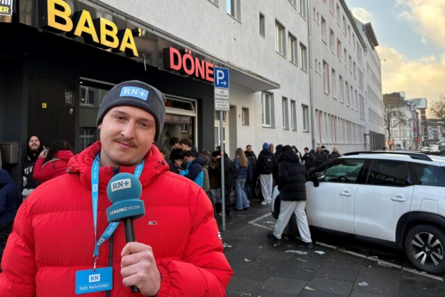 Wir berichten live von Baba Döner.