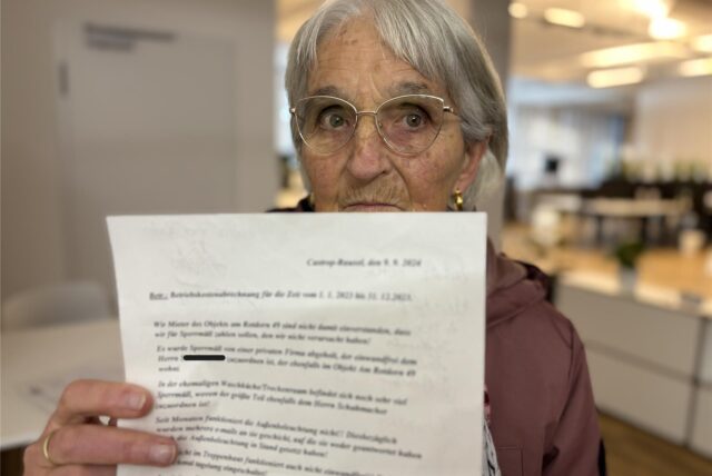 Helga Kottwitz schrieb einen Brief an die LEG. Der kam aber nie an, heißt es aus Düsseldorf.