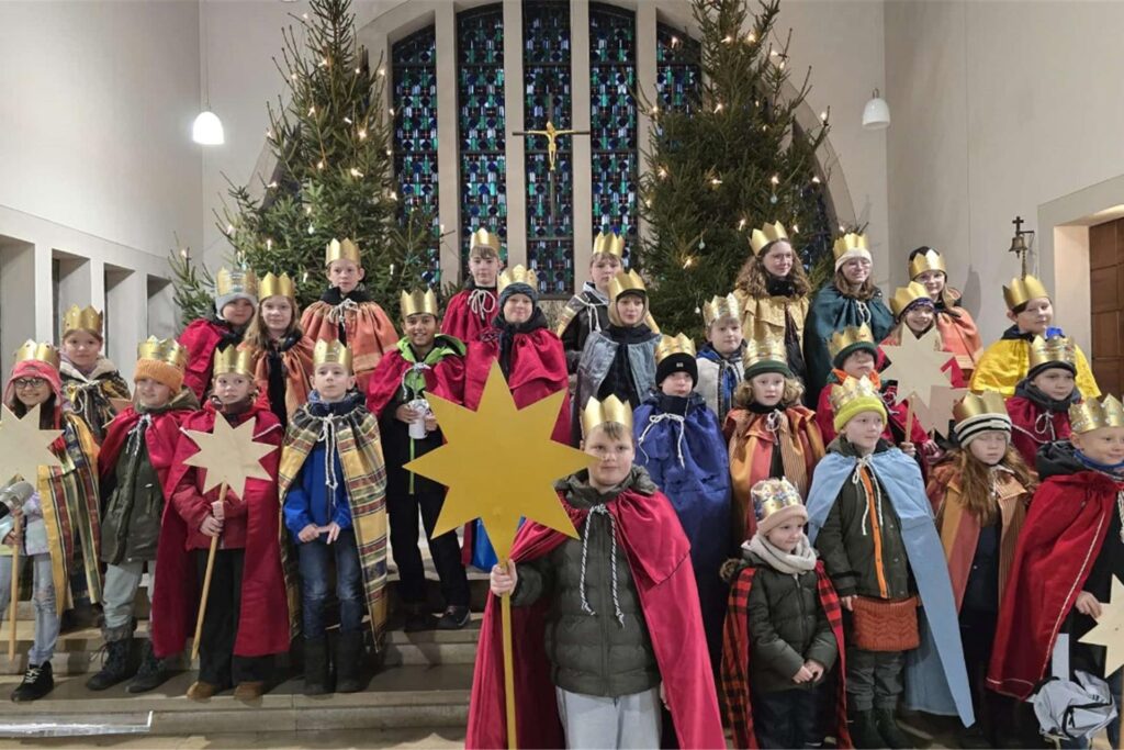 Sternsinger in der Herz-Jesu Kirche