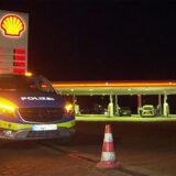 Eine Shell-Tankstelle in der Nordstadt von Dortmund.