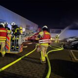 Zu einem Brandeinsatz wurde die Feuerweht am Montag in das Industriegebiet Dorsten-Ost gerufen