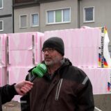 Bauarbeiter sind den ganzen Tag draußen, bei dieser Kälte ist das eine besondere Herausforderung.