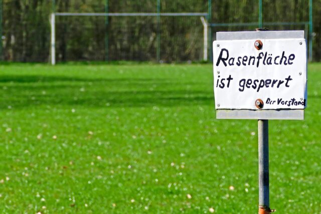 Nur die Naturrasenflächen sind weiter nicht bespielbar in Oer-Erkenschwick.
