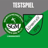 Testspiel zwischen der SG Massen II und dem SuS Lünern.