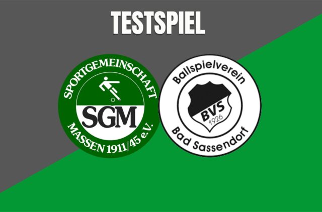 Die SG Massen testet gegen den BV Bad Sassendorf.