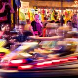 Autoscooter auf Kirmes