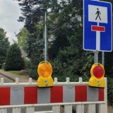 Baustellenabsperrung