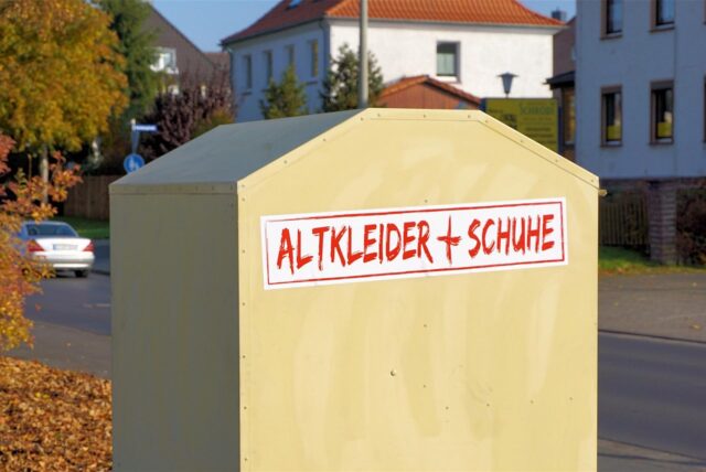 Altkleider- und Schuhe-Container