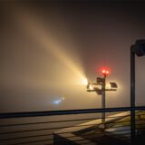 Am Dortmunder Flughafen war die Sicht stark eingeschränkt und der Flugverkehr deshalb weitestgehend eingestellt.