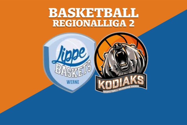 Die LippeBaskets Werne spielen gegen BBA Hagen.