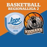 Die LippeBaskets Werne spielen gegen BBA Hagen.