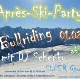 Poster für die Après-Ski-Party bei der Schützengilde Haltern