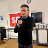 Rolf Mützenich sprach bei einer Wahlkampf-Veranstaltung in Castrop-Rauxel.