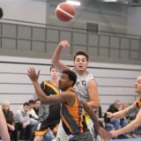 Allein auf weiter Flur: Migel Wessel war bei der hohen Niederlage gegen den Tabellenzweiten mit 14 Punkten erfolgreichster Marler Scorer
