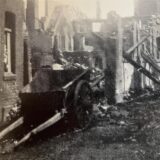 Von Bomben zerstörte Häuser in Haltern