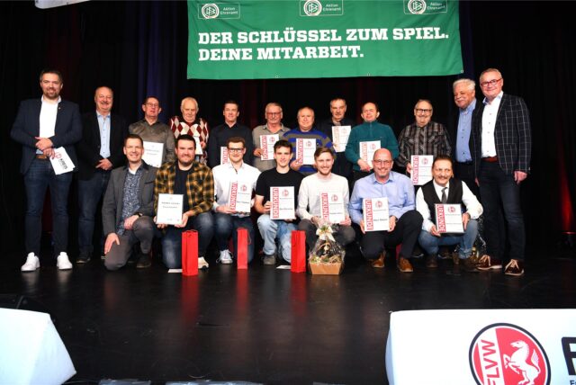 Fußball- und Leichtathletikkreis 27 Recklinghausen, 17. Januar 2025, Ehrenamtsfest in der Stadthalle Datteln.