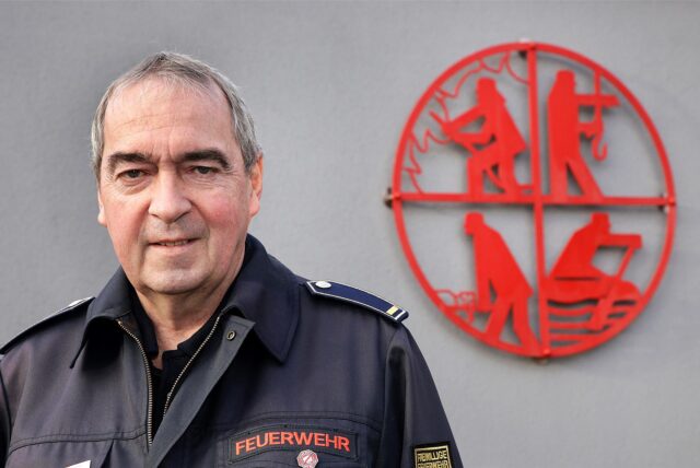 Der Leiter der Feuerwache Haltern Werner Schulte geht in den Ruhestand.
