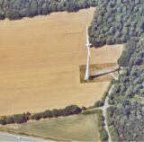Das Windrad an der Brahmskuhle.