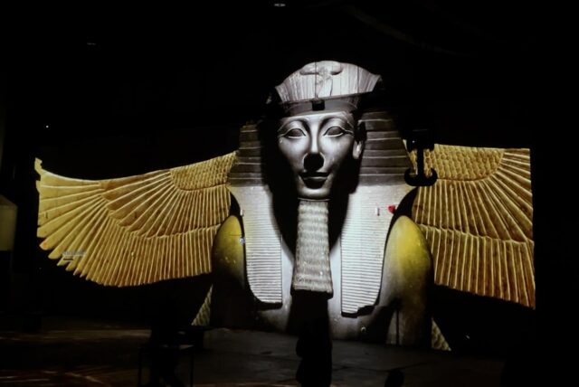 Bei Phoenix des Lumières auf Phoenix-West gibt es eine neue Ausstellung rund um das Thema „Altes Ägypten“.