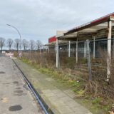 Brachfläche und Bauruinen am Hoppenwall in Herten-Bertlich