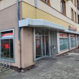 Die Sparkassenfiliale in Oer-Erkenschwick. (Archivbild)