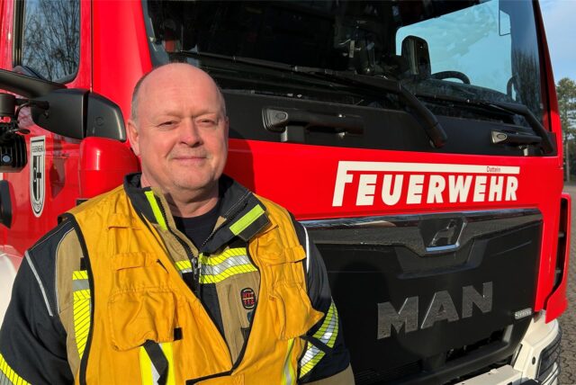 Christian Wojtys, Leiter der Feuerwehr Datteln, erklärt: „Für jedes Einsatzszenario ist genau berechnet und festgelegt, was im Notfall gebraucht werden könnte.“