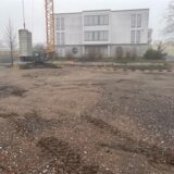Leere Baustelle am Schulzentrum in Haltern