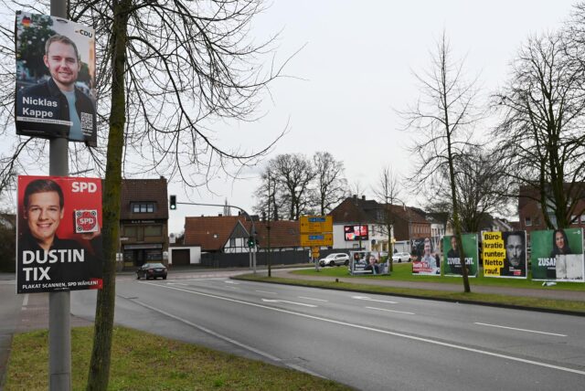 Wulfen Wahlplakate