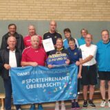 Die Sportgruppe des SV Herbern posiert.