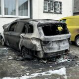 Ausgebranntes Auto