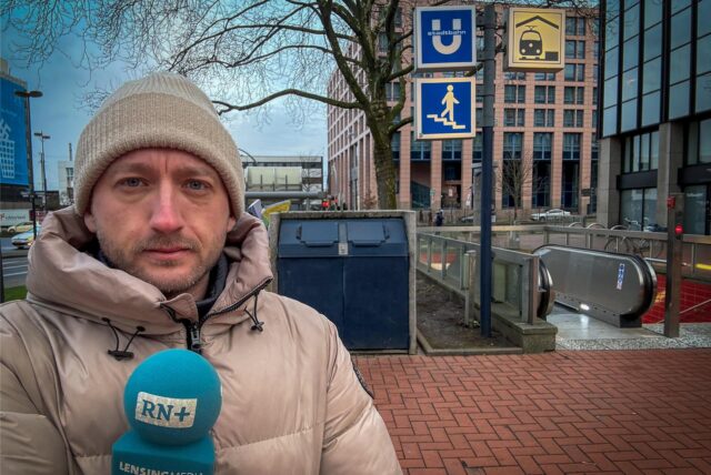 Philipp Pohl berichtet für die Ruhr Nachrichten aus der Innenstadt Dortmund, wo ein Obdachloser gestorben ist.