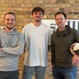 PottCAS #128 mit den Studio-Gästen Tewe Schefer und Lars Biermann (vl.) sowie Podcast-Host Tobias Weckenbrock.