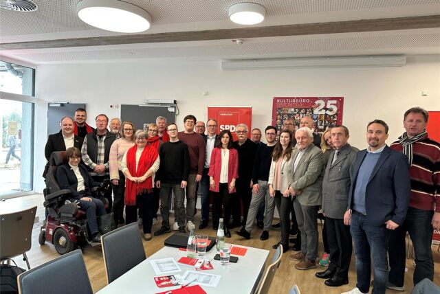 Der neue Vorstand der Dattelner SPD.