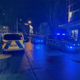 Streifenwagen der Polizei in der Hansastraße