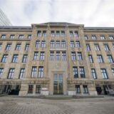 Das Gebäude der Staatskanzlei von Nordrhein-Westfalen.