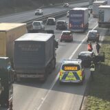Die Polizei ist bei einem Unfall auf der A2 in Dortmund im Einsatz.