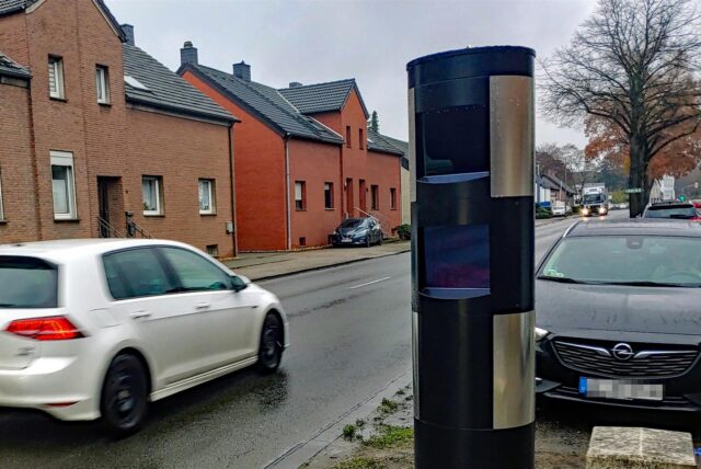 blitzer Marler straße in Dorsten
