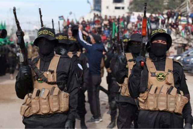 Hamas-Kämpfer im Gazastreifen (Archivbild).