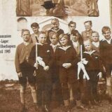 Historische Karte zur Erstkommunion 1945
