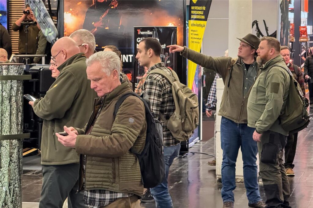 Europas größte Jagdmesse "Jagd und Hund" findet aktuell in den Westfalenhallen statt. Unser Foto-Reporter hat sich am ersten Besucher-Tag dort umgesehen.